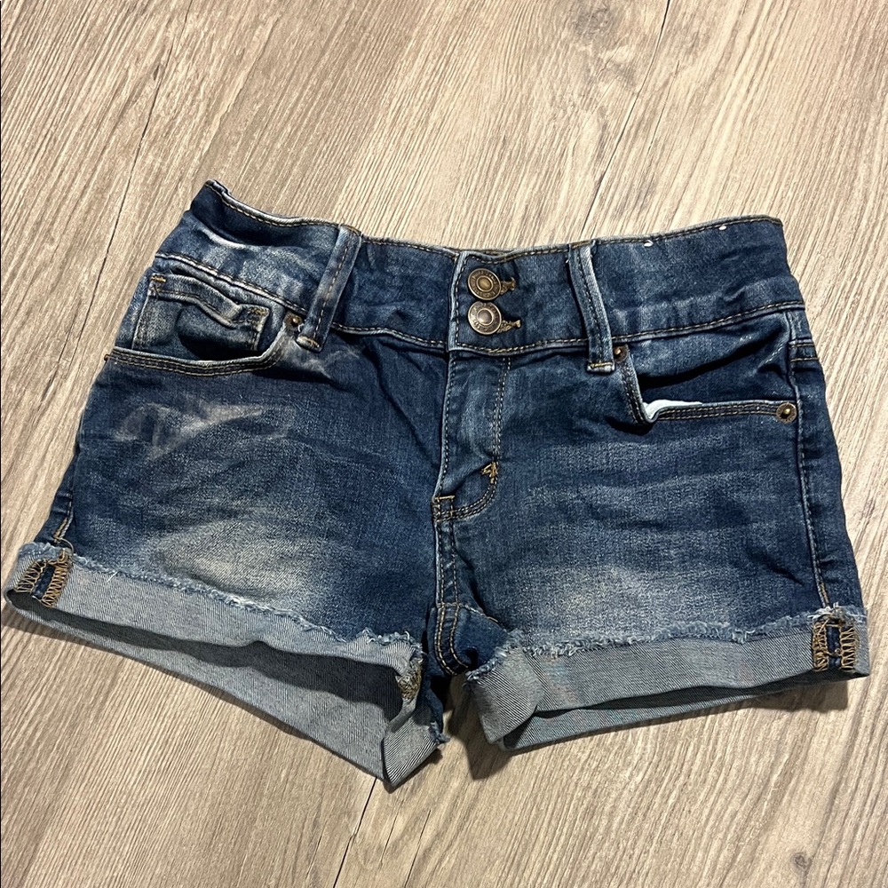 Denim Blue Girl’s Shorts